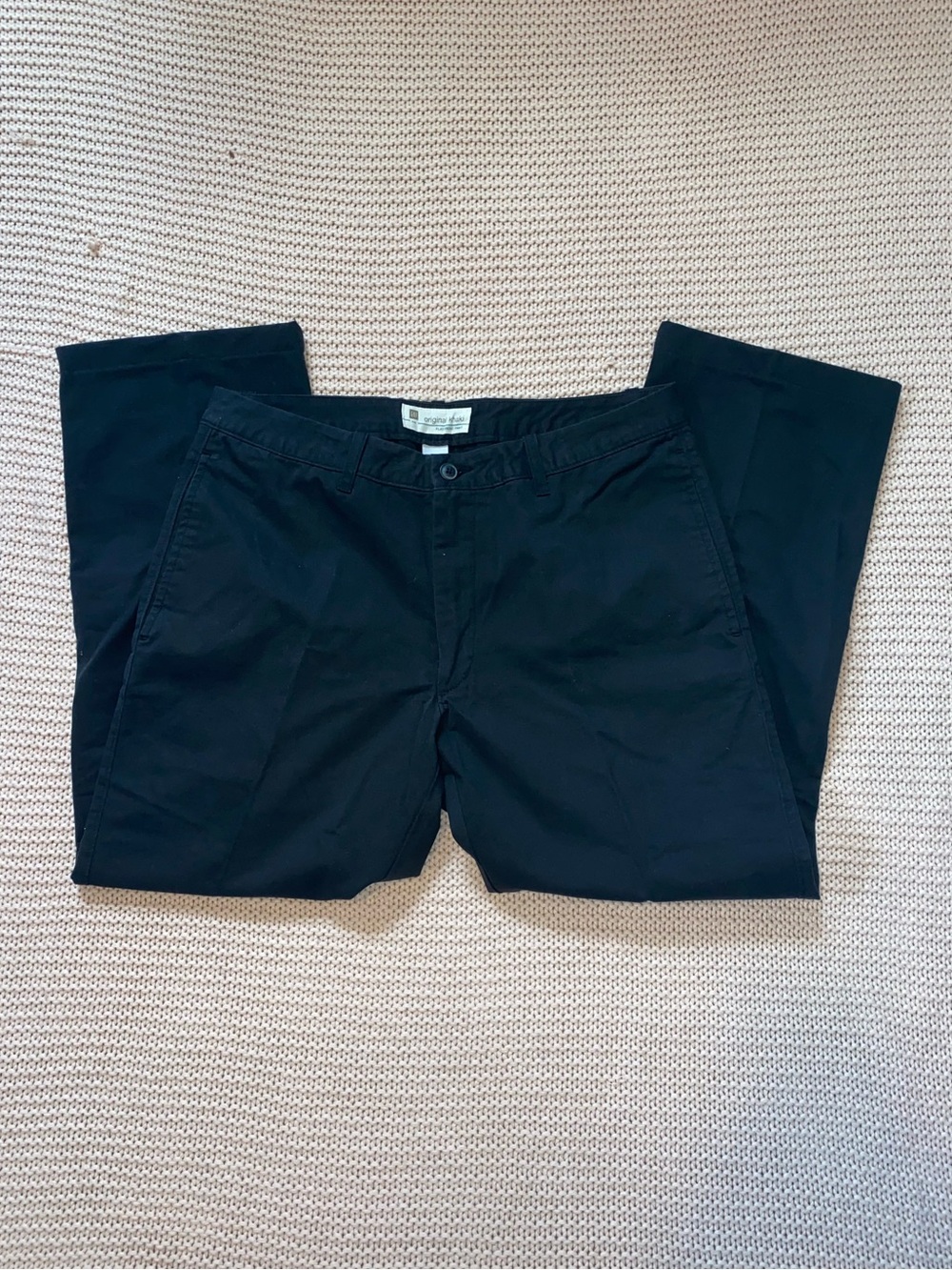 ✰ vintage mens GAP navy blue original khaki pants ✰
